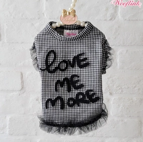 Wooflink Love Me More Top - Black