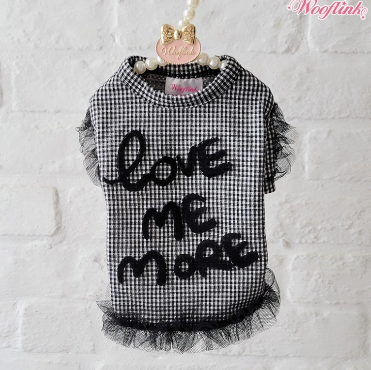 Wooflink Love Me More Top - Black