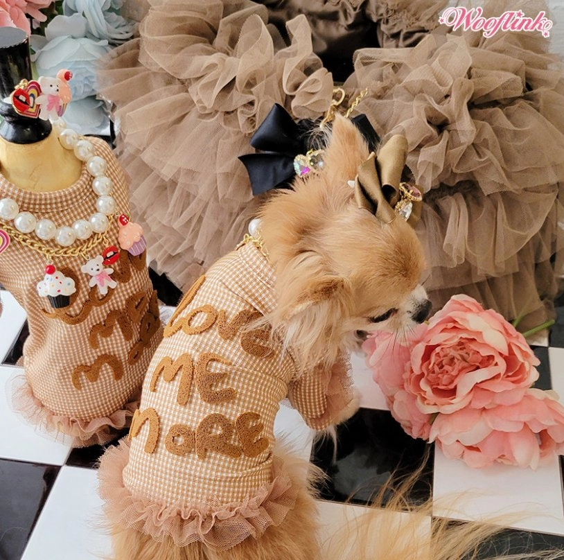 Wooflink Love Me More Top - Chocolate