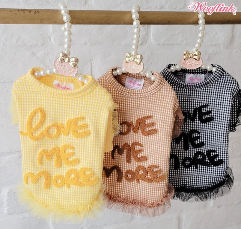 Wooflink Love Me More Top - Chocolate