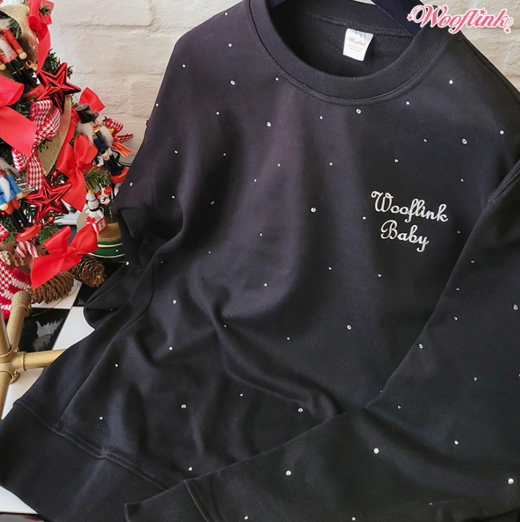 Wooflink Shine Like a Diamond Sweatshirt for Mom in Two Colors