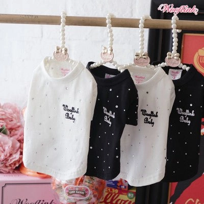 Wooflink Shine Like a Diamond T-Shirt in Black