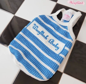 Wooflink Summer Vacation Top - Blue