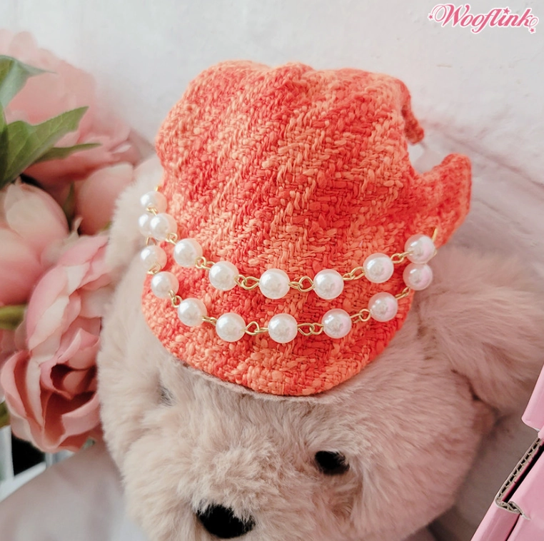 Wooflink Tweed Cap 2 - Orange