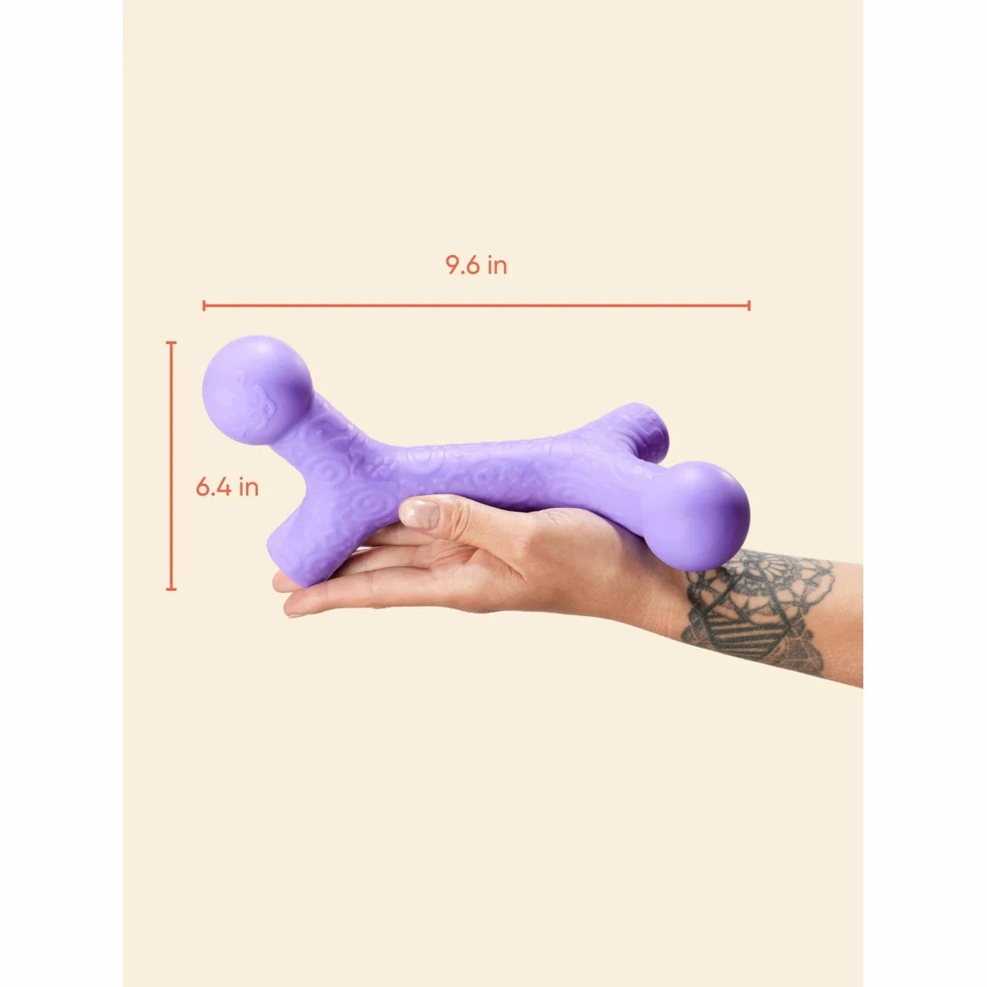 Yomp BallBone BPA Free Food Grade Silicone Dog Toy