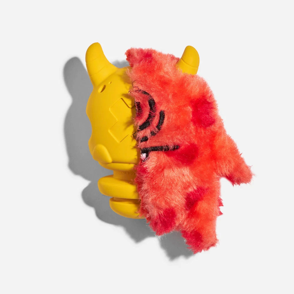 Zee.Dog 2 in 1 Plush Rubber Cyclops Dog Toy