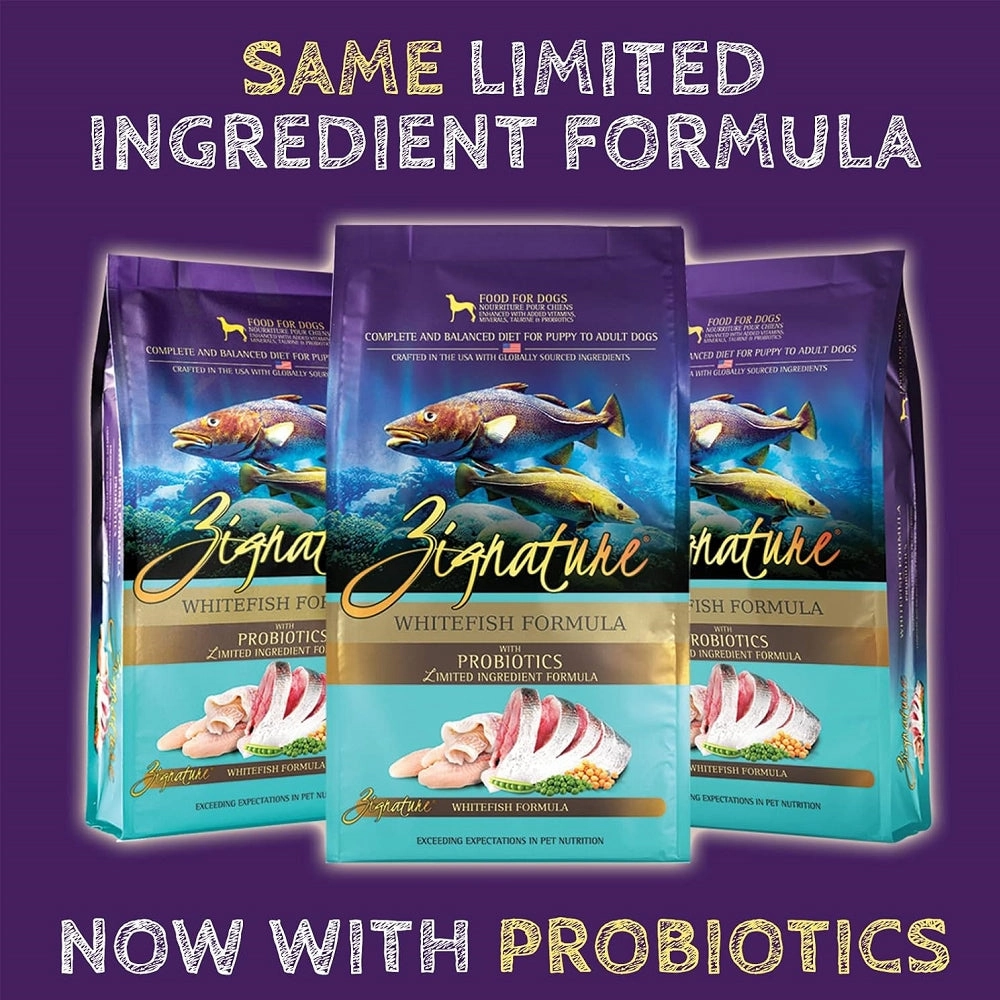 Zignature - Limited Ingredient Whitefish Dog Dry Food