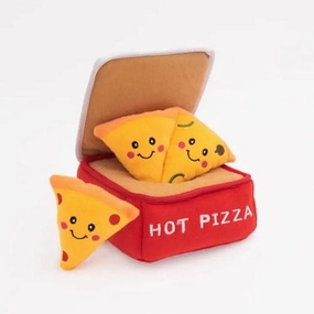 Zippy Burrow Dog Toy - Pizza Box