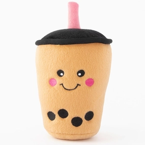 Zippypaws NomNomz Boba Milk Tea Plush Dog Toy