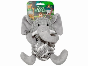 Zoo friends Elsa elephant ball 18x19x12cm grey